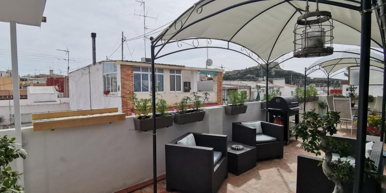 Amazing Penthouse With Views To The Castle Lejlighed Alicante Eksteriør billede